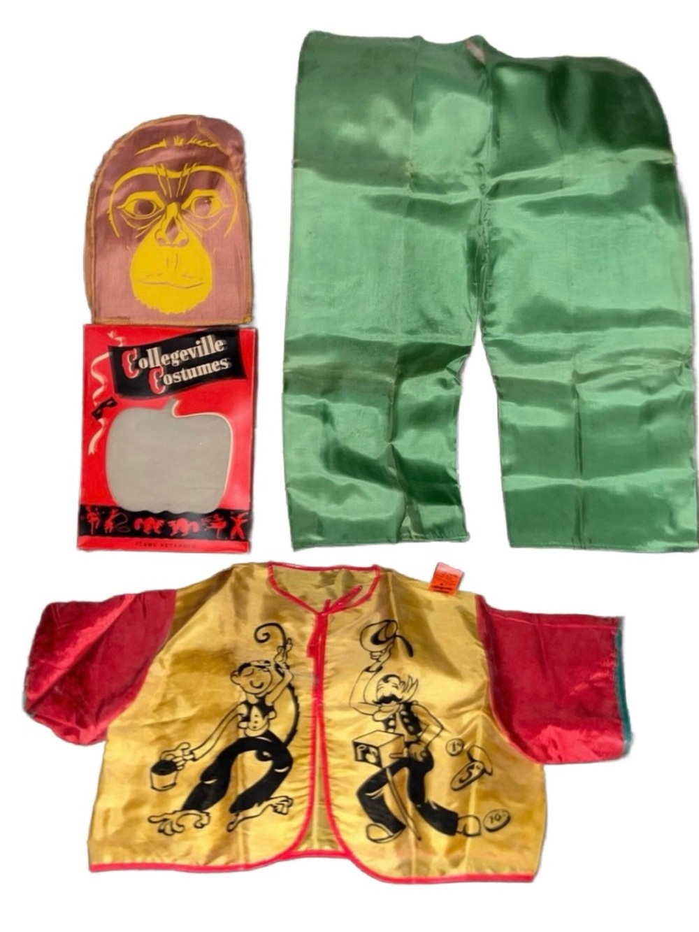 Collegeville ~ Vintage ~ Size Large ~ Monkey Child Costume
